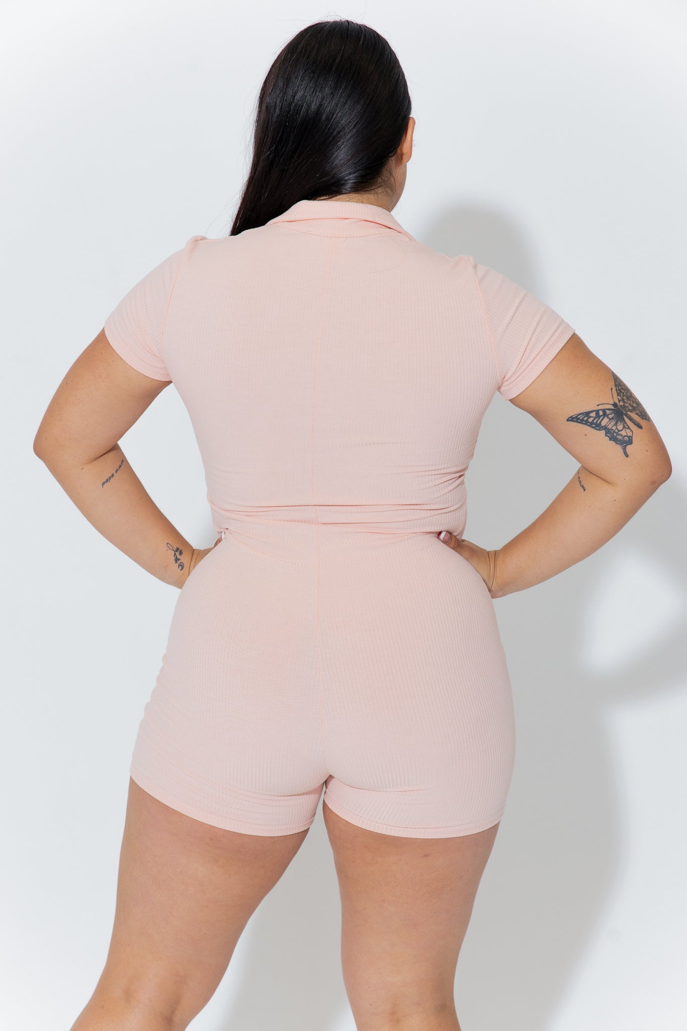 Snatched Collared Romper