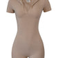 Snatched Collared Romper