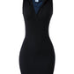 Snatched Collared Mini Dress